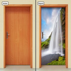 Adesivo Decorativo de Porta - Cachoeira - 729cnpt - comprar online