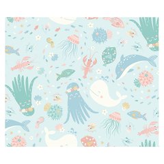 Papel de Parede Adesivo Infantil Fundo do Mar Quarto - 743pc na internet