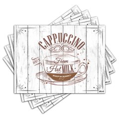 Jogo Americano - Cappuccino com 4 peças - 747Jo