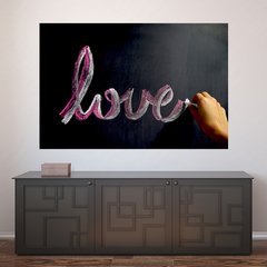 Painel Adesivo de Parede - Amor - Love - 758pn