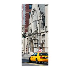 Adesivo Decorativo de Porta - Táxi - Nova Iorque - 763cnpt na internet