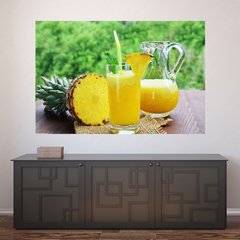 Painel Adesivo de Parede - Abacaxi - Frutas - 767pn