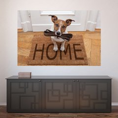 Painel Adesivo de Parede - Cachorros - Pet Shop - 780pn