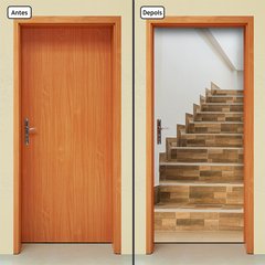 Adesivo Decorativo de Porta - Escada - 784cnpt - comprar online