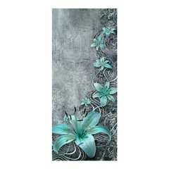 Adesivo Decorativo de Porta - Floral - Flores - 785cnpt na internet