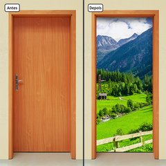 Adesivo Decorativo de Porta - Montanhas - 794cnpt - comprar online