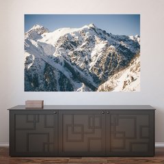 Painel Adesivo de Parede - Montanhas - Neve - 801pn
