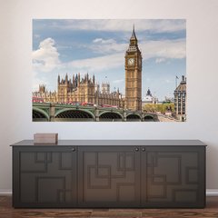 Painel Adesivo de Parede - Big Ben - Londres - 811pn