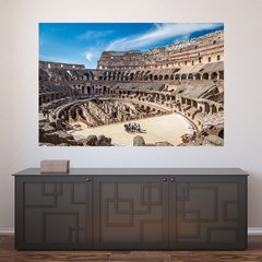 Painel Adesivo de Parede - Coliseu - Roma - Itália - 814pn