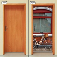 Adesivo Decorativo de Porta - Bicicleta - 815cnpt - comprar online