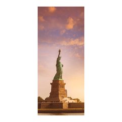 Adesivo Decorativo de Porta - Estátua da Liberdade - 819cnpt na internet