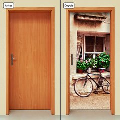 Adesivo Decorativo de Porta - Bicicleta - 821cnpt - comprar online