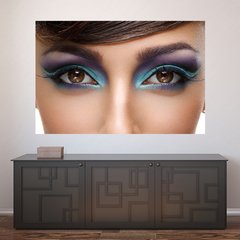 Painel Adesivo de Parede - Salão de Beleza - Maquiagem - 821pn