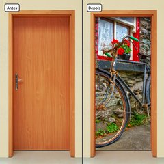 Adesivo Decorativo de Porta - Bicicleta - 823cnpt - comprar online