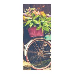 Adesivo Decorativo de Porta - Bicicleta - 827cnpt na internet