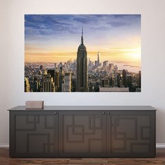 Painel Adesivo de Parede - Empire State Building - 836pn