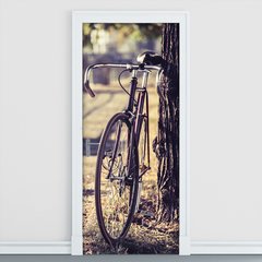 Adesivo Decorativo de Porta - Bicicleta - 837cnpt