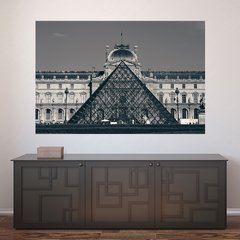 Painel Adesivo de Parede - Museu do Louvre - Paris - 845pn