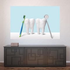 Painel Adesivo de Parede - Dentista - 849pn