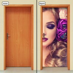 Adesivo Decorativo de Porta - Salão de Beleza - 850cnpt - comprar online
