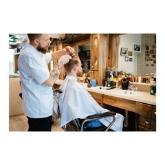 Painel Adesivo de Parede - Barbearia - Barber Shop - 868pn - comprar online
