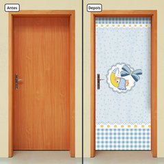Adesivo Decorativo de Porta - Infantil - Ursinho - 888cnpt - comprar online
