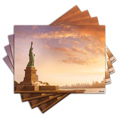 Jogo Americano - Estátua da Liberdade com 4 peças - 898Jo