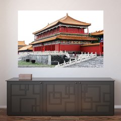 Painel Adesivo de Parede - China - Arquitetura - 898pn