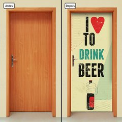 Adesivo Decorativo de Porta - Cerveja - Beer - 899cnpt - comprar online