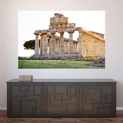 Painel Adesivo de Parede - Cidade Antiga - Arquitetura - 903pn