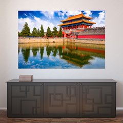 Painel Adesivo de Parede - China - Arquitetura - 904pn