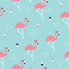 Papel de Parede Adesivo 3 Metros - Flamingos - Revestimento - 909pps