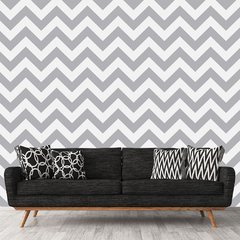 Papel de Parede Adesivo 3 Metros - Chevron - Revestimento - 920ppb - comprar online