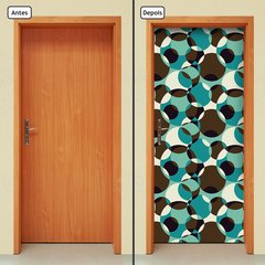 Adesivo Decorativo de Porta - Abstrato - 922cnpt - comprar online