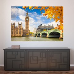 Painel Adesivo de Parede - Big Ben - Londres - 927pn