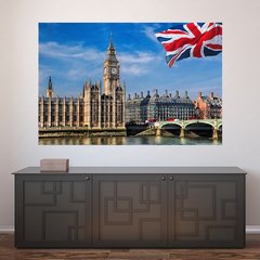 Painel Adesivo de Parede - Big Ben - Londres - 928pn