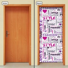 Adesivo Decorativo de Porta - Fashion - Moda - 933cnpt - comprar online