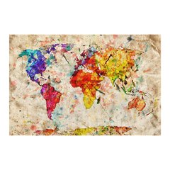 Painel Adesivo de Parede - Mapa Mundi - Mundo - 941pn - comprar online