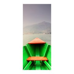 Adesivo Decorativo de Porta - Barco - Pescador - 952cnpt na internet