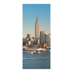 Adesivo Decorativo de Porta - Cidade - Nova Iorque - 956cnpt na internet