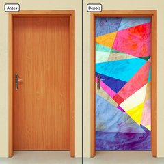 Adesivo Decorativo de Porta - Abstrato - 966cnpt - comprar online