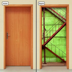 Adesivo Decorativo de Porta - Escada - 971cnpt - comprar online