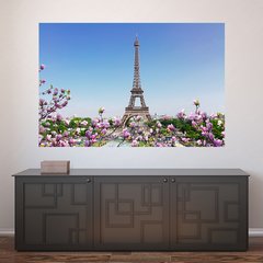 Painel Adesivo de Parede - Torre Eiffel - Paris - 974pn