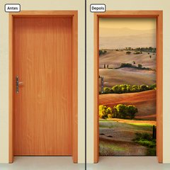 Adesivo Decorativo de Porta - Natureza - 982cnpt - comprar online