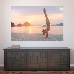 Painel Adesivo de Parede - Ioga - Yoga - 990pn