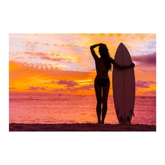 Painel Adesivo de Parede - Surf - Surfista - 991pn - comprar online