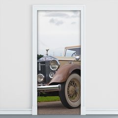 Adesivo Decorativo de Porta - Carro Vintage - 993cnpt