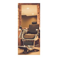 Adesivo Decorativo de Porta - Barber Shop - Barbearia - 995cnpt na internet