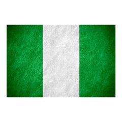 Painel Adesivo de Parede - Bandeira Nigéria - 996pn - comprar online