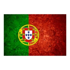 Painel Adesivo de Parede - Bandeira Portugal - 999pn - comprar online